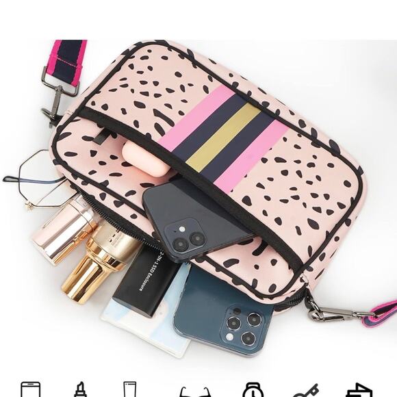 Neoprene crossbody bag - Picture 4 of 9